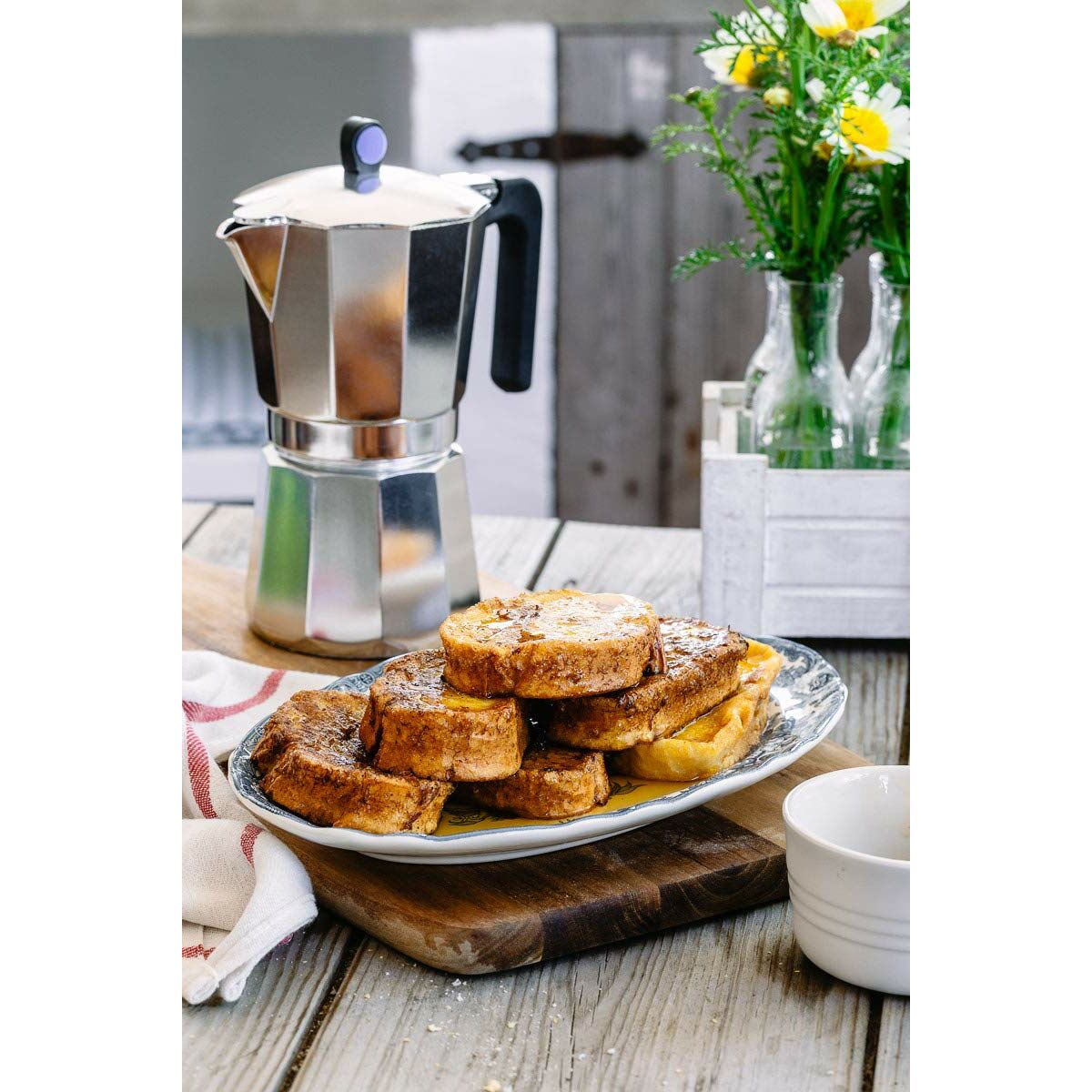 Caffettiera Italiana Monix M860009 Argento Alluminio 5 S9904752_3