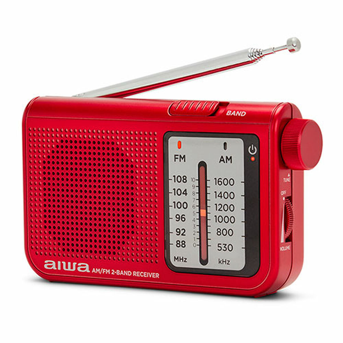 Radio Portatile Aiwa AM/FM Rosso 2 S6503838_0