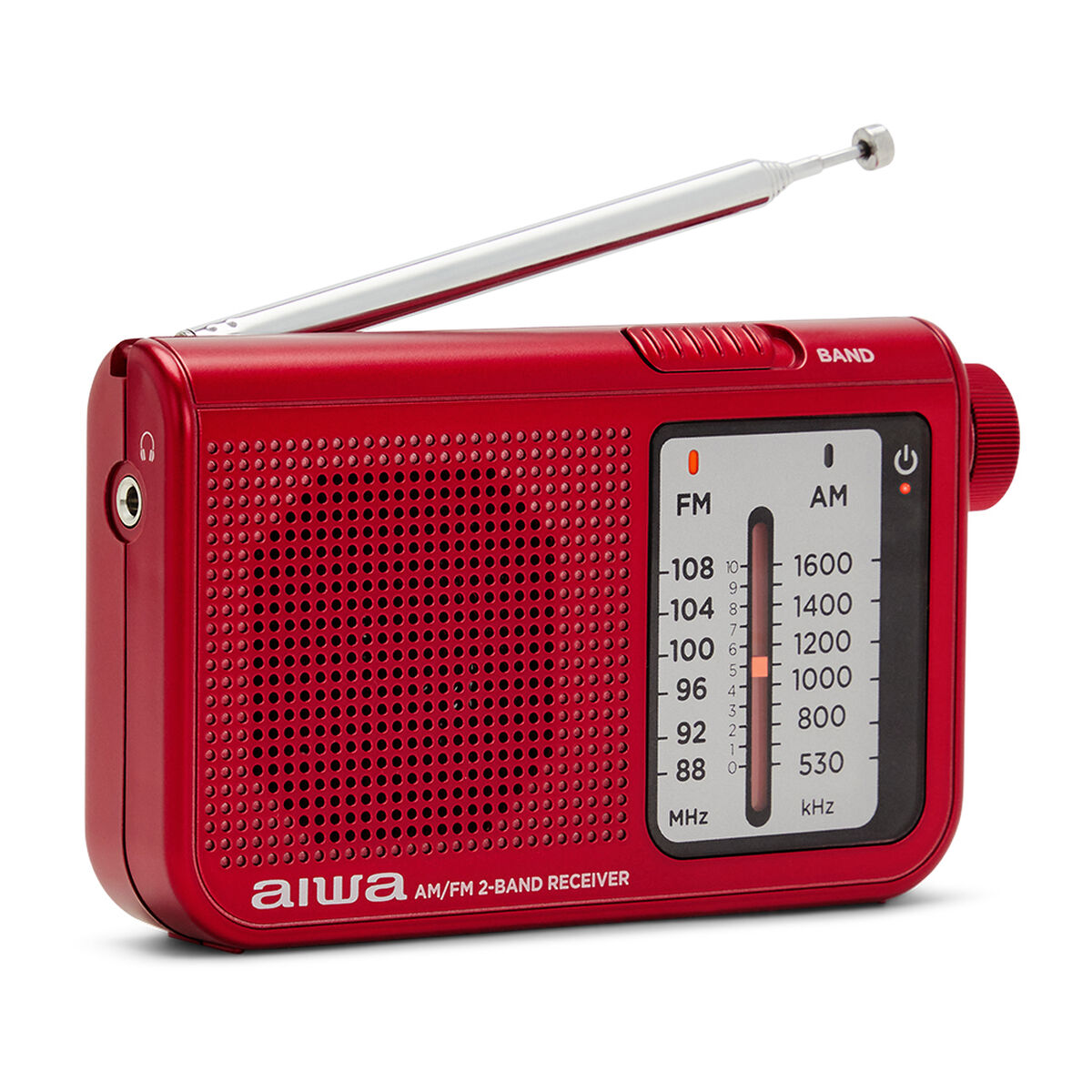 Radio Portatile Aiwa AM/FM Rosso 3 S6503838_1