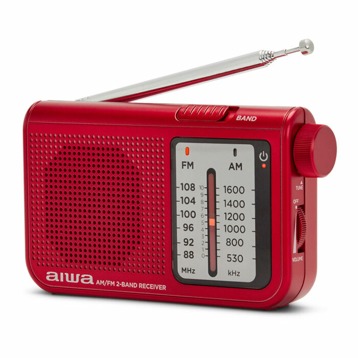 Radio Portatile Aiwa AM/FM Rosso 4 S6503838_2