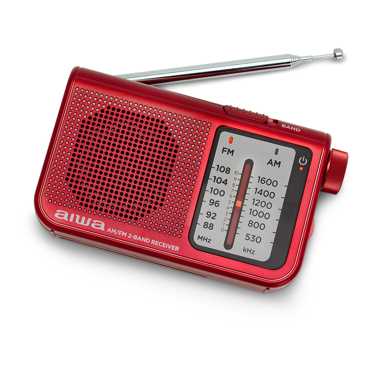 Radio Portatile Aiwa AM/FM Rosso 7 S6503838_5