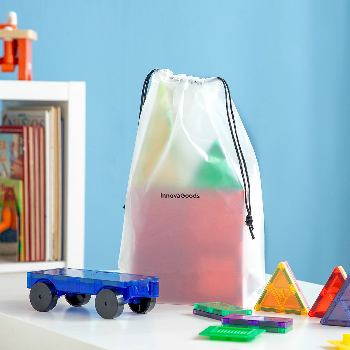 Blocchi di Costruzione Magnetici 3D Magoks InnovaGoods 57 Pezzi 6 V0103824_4