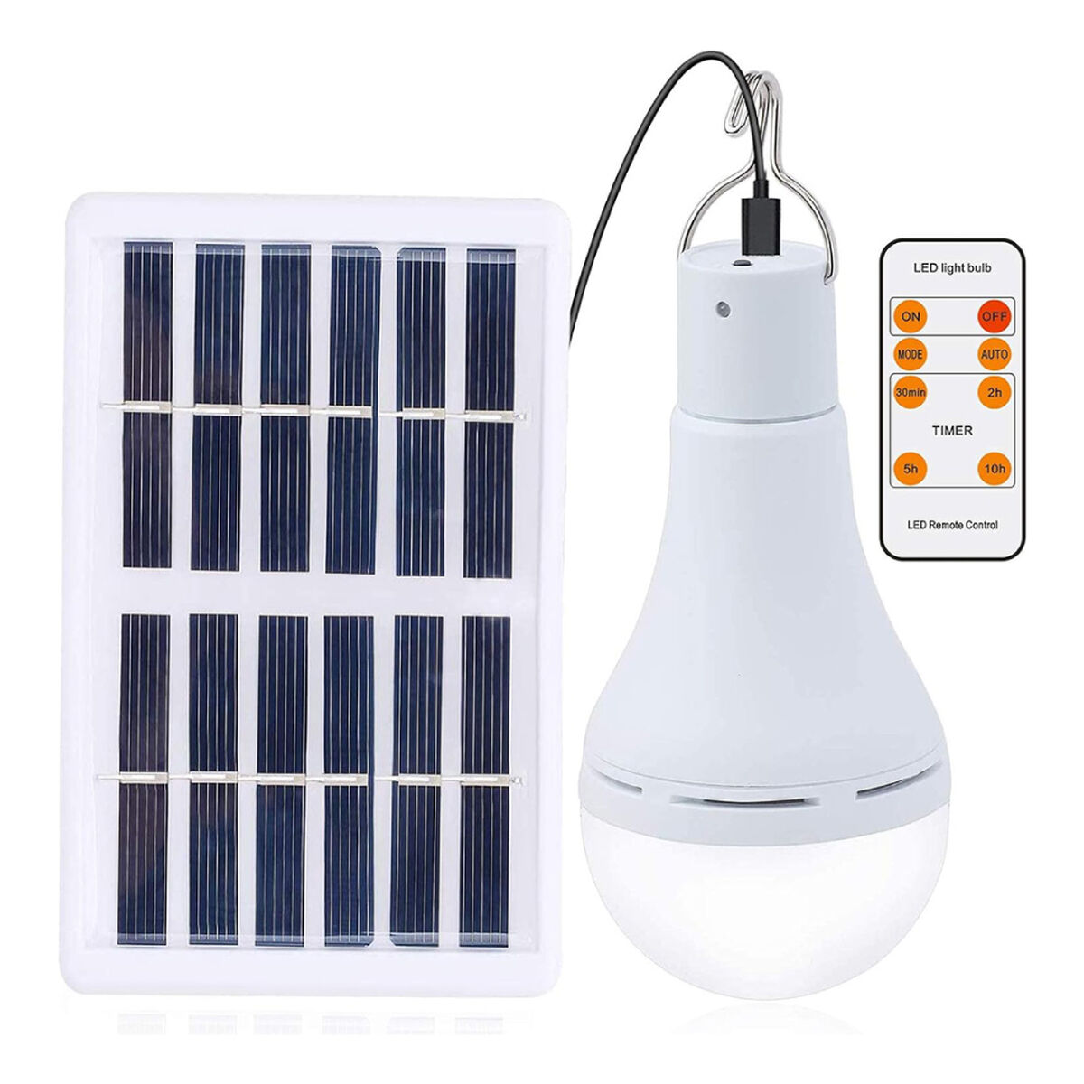 Lampada ad energia solare New Garden 20 W 2 S7924433_0