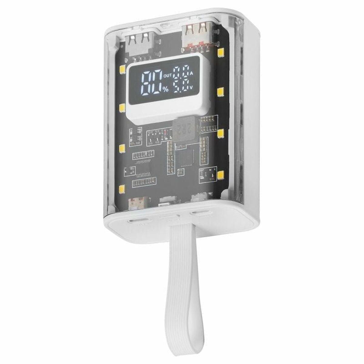 Powerbank Mars Gaming MPK10KW Bianco 10000 mAh 4 S9907101_2