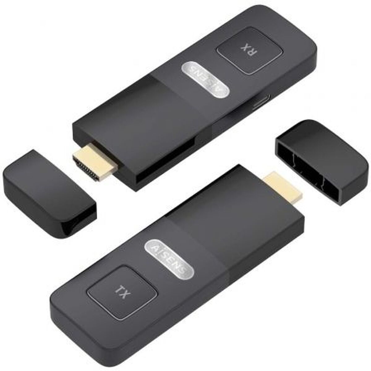Adattatore HDMI Aisens ASWL-H2K30M001-BK Nero 2 M0522024_0