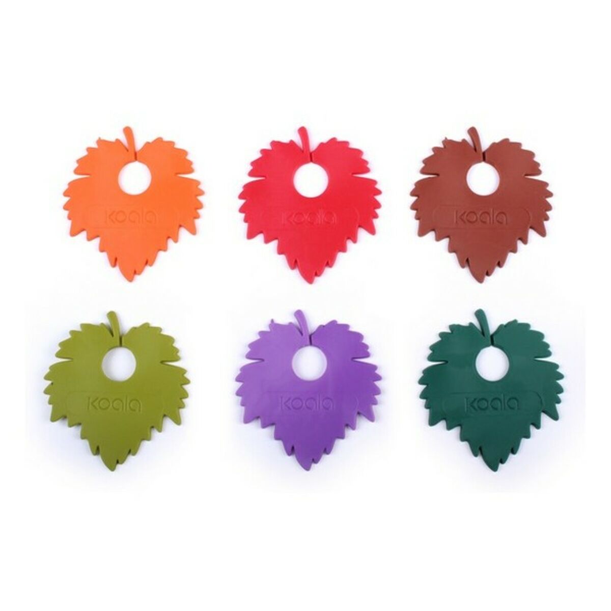 Identificatore per Calici Koala Koala_66260000 (6 pcs) Plastica 6 Pezzi 5,5 cm 3 S2700267_1