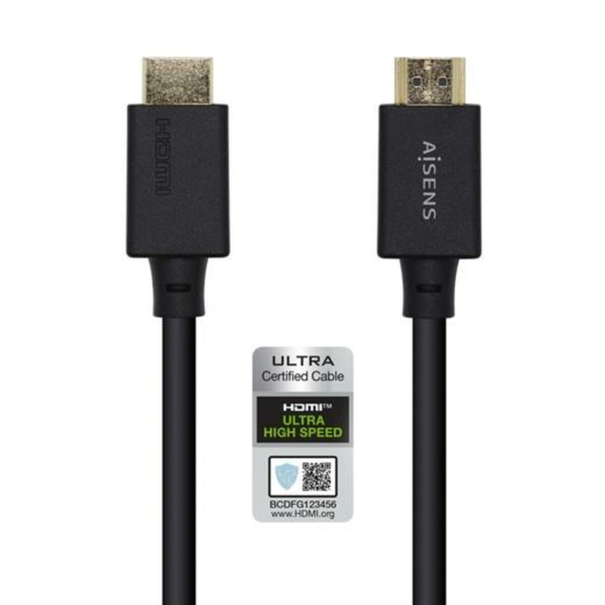 Cavo HDMI Aisens A150-0420 Nero 50 cm 2 S8427352_0