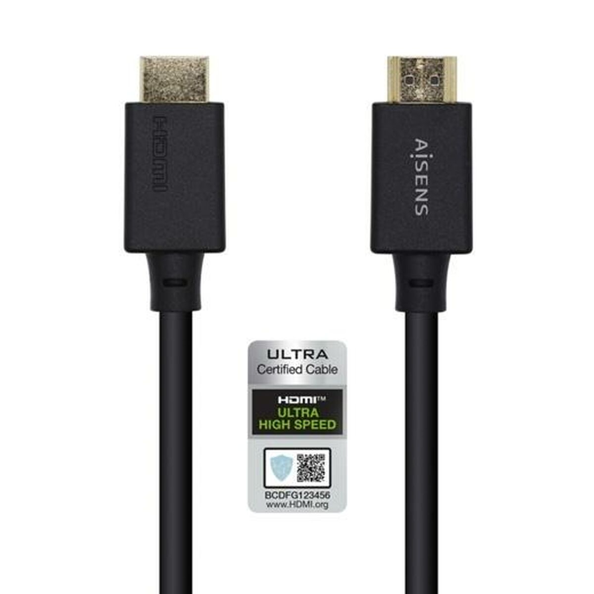 Cavo HDMI Aisens A150-0421 Nero 1 m 2 S8427353_0