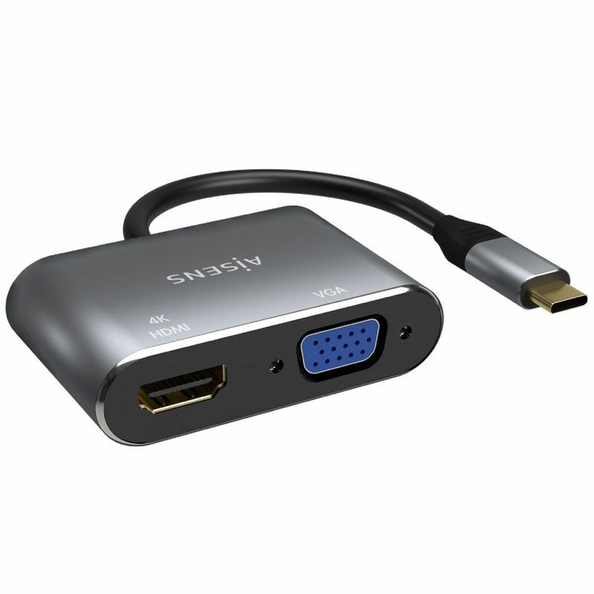 Adattatore HDMI con VGA Aisens A109-0627 Grigio 4 M0501024_2
