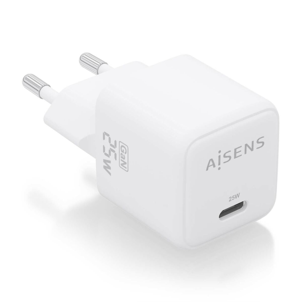 Caricabatterie da Parete Aisens ASCH-25W1P012-W Bianco Multicolore 25 W (1 Unità) 2 M0500894_0