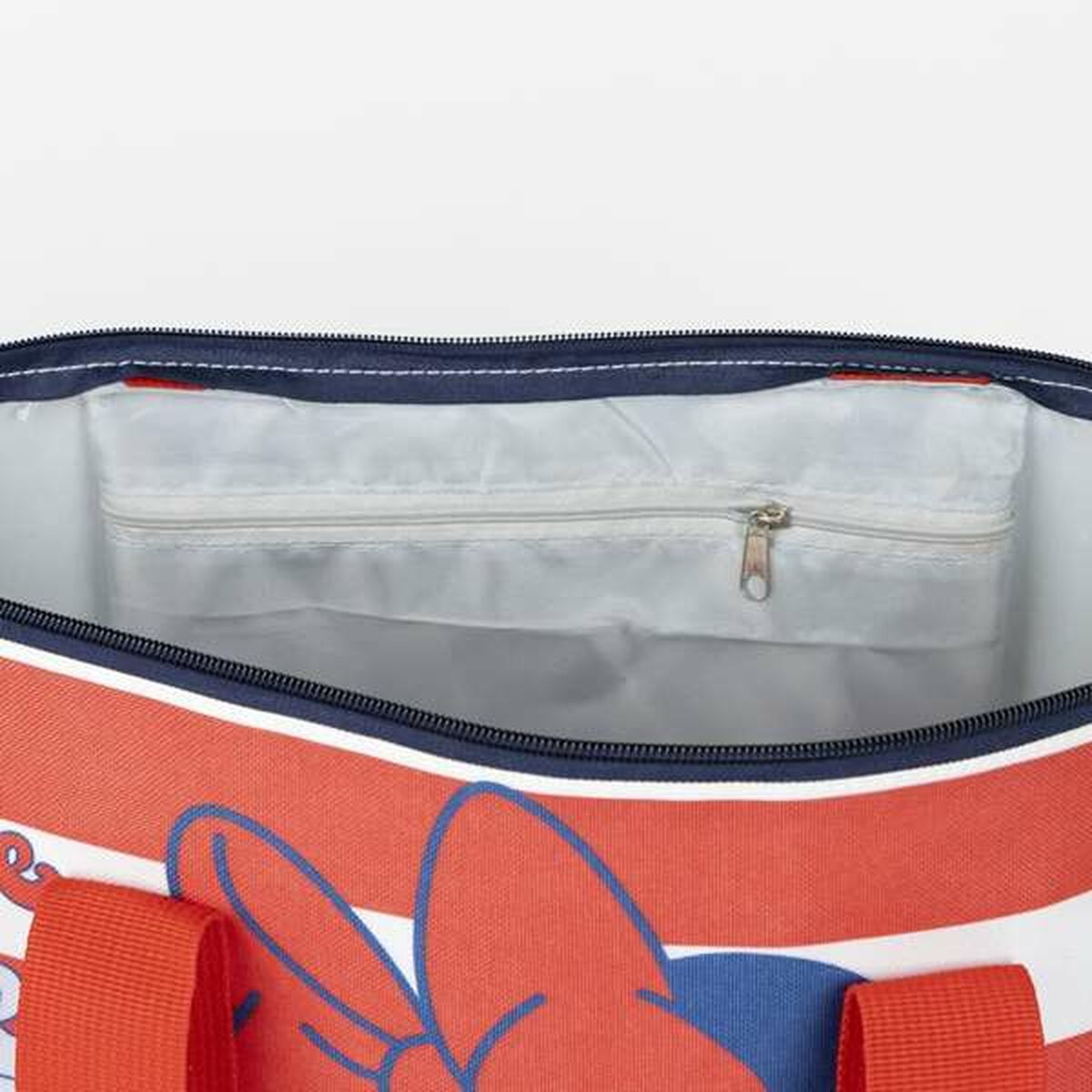 Borsa da Mare Minnie Mouse Bianco Rosso 47 x 33 x 15 cm 4 S2434342_2