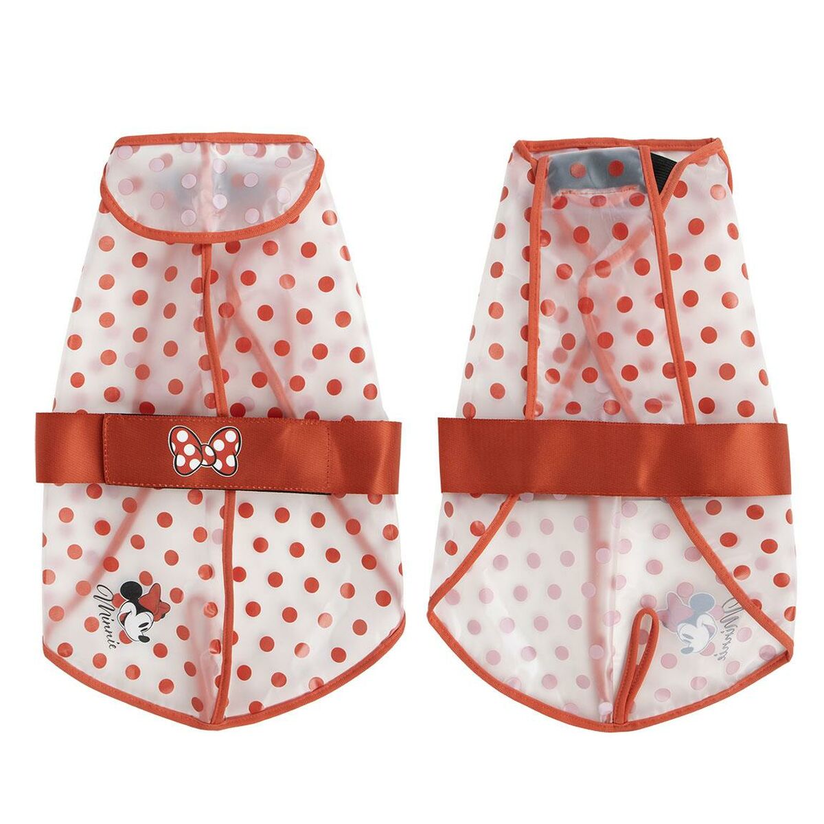 Impermeabile per Cani Minnie Mouse Rosso S 2 S0738517_0