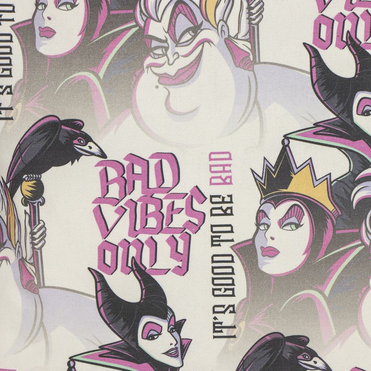 Borsa di Cotone Disney Nero 3 S0740213_1