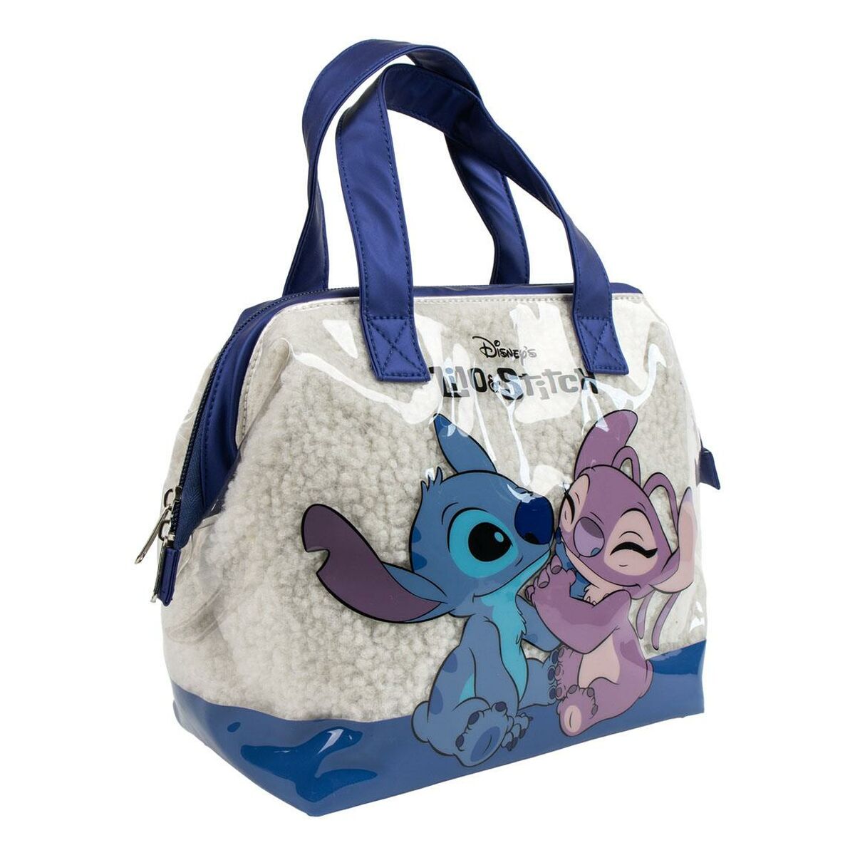 Necessaire da Viaggio Stitch Azzurro 100 % PVC 23 x 20 x 13 cm 2 S0741440_0