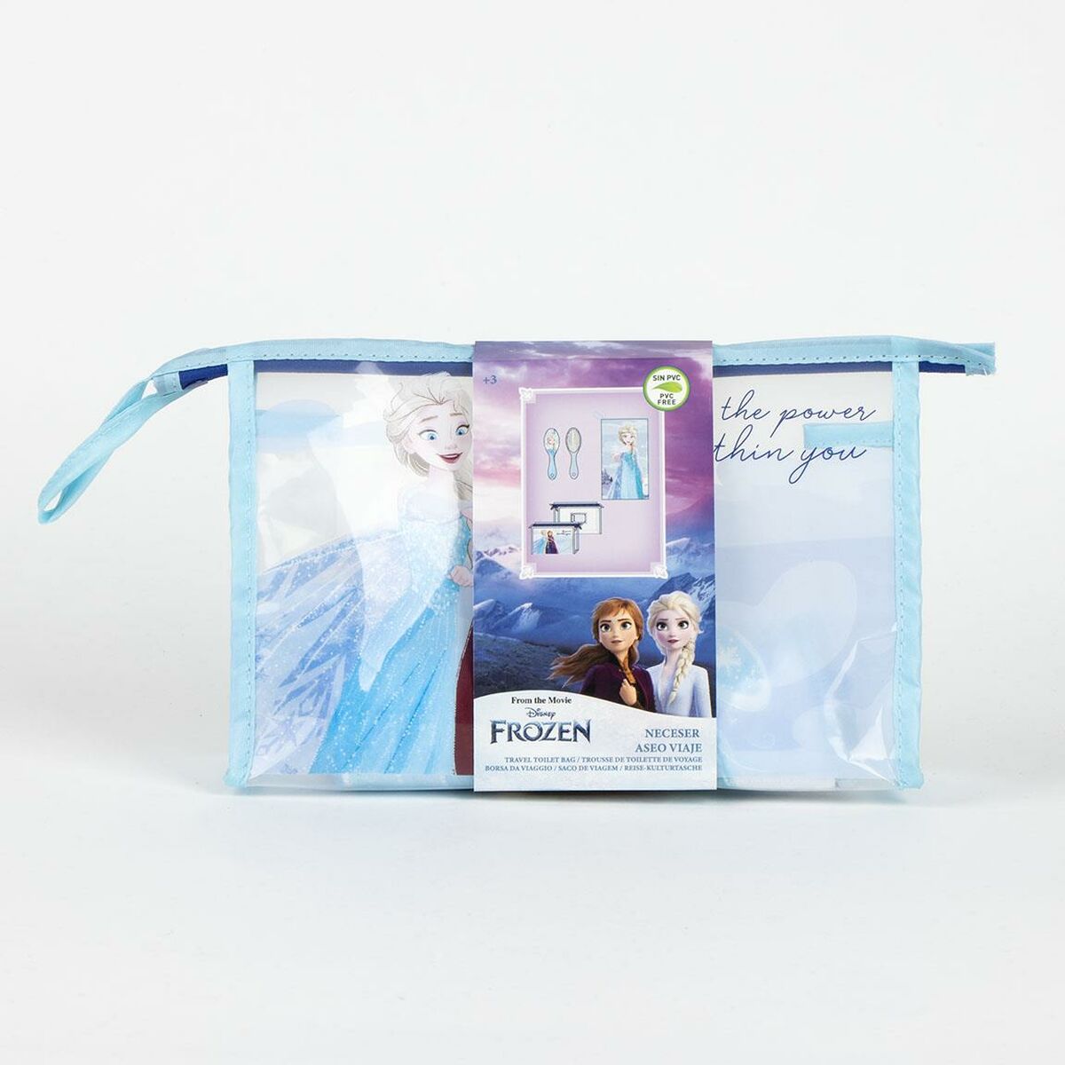 Necessaire con Accessori Frozen Azzurro 6 S0743255_4