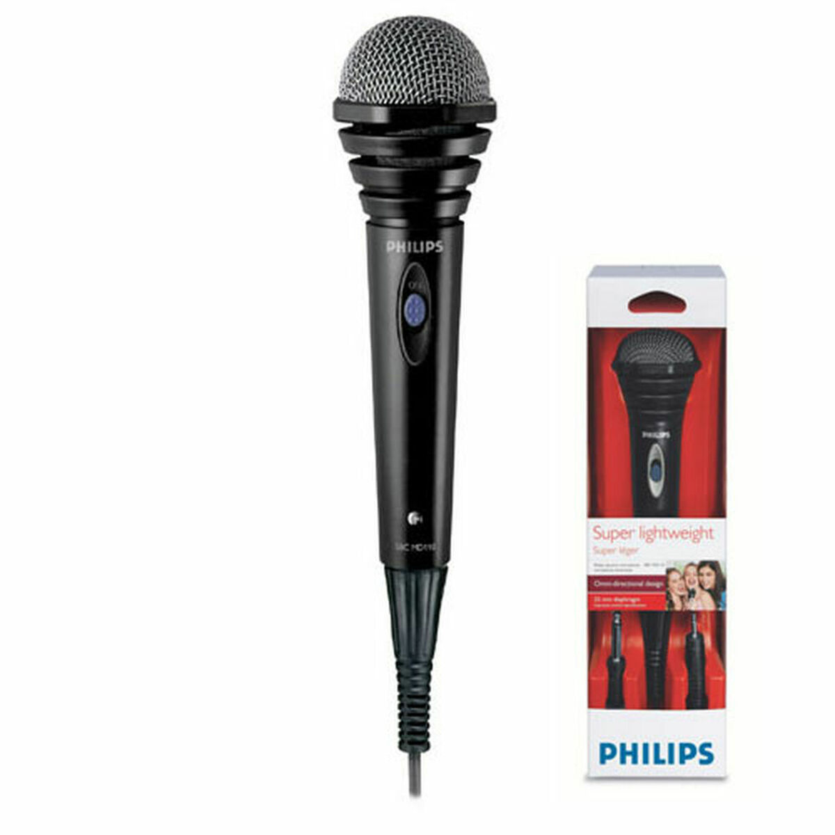 Microfono Karaoke Philips 100 - 10000 Hz 2 S6503235_0