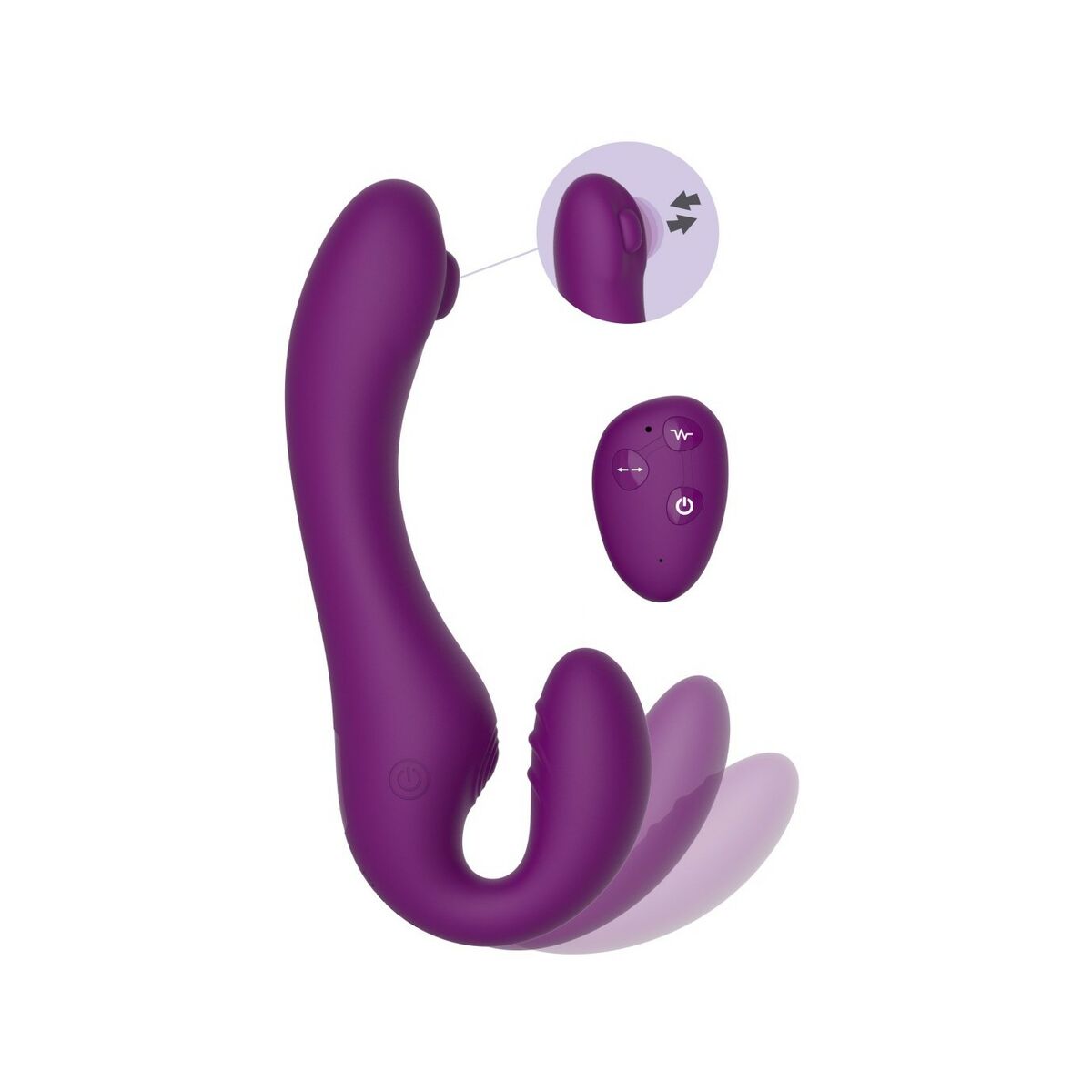 Vibratore per il Punto-G Toy Joy Viola 2 M0405678_0