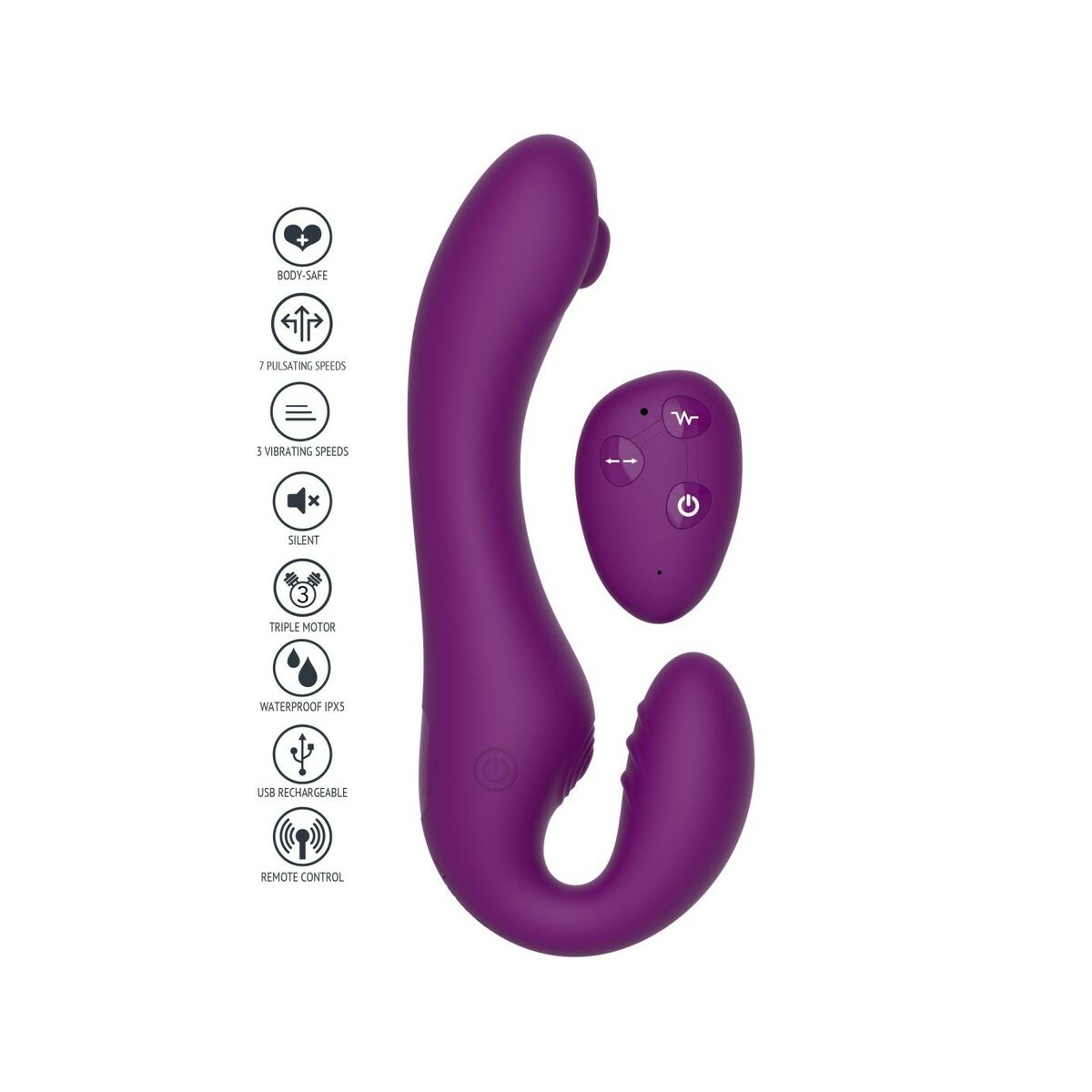 Vibratore per il Punto-G Toy Joy Viola 4 M0405678_2