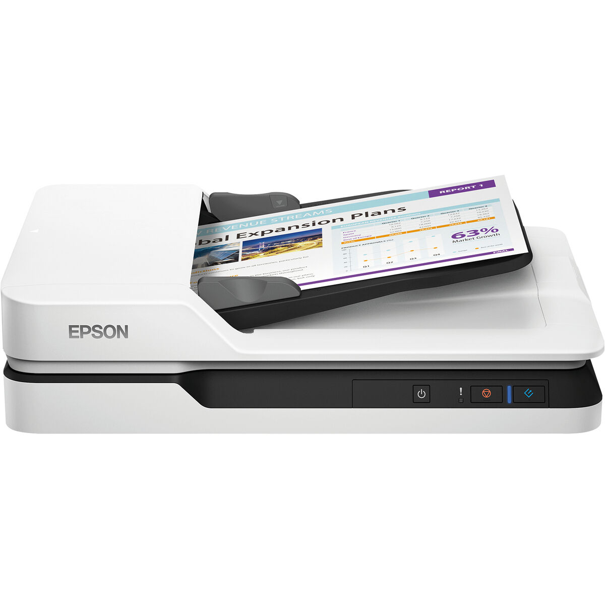 Scanner Epson WorkForce DS-1630 LED 300 dpi LAN 25 ppm 2 M0507013_0