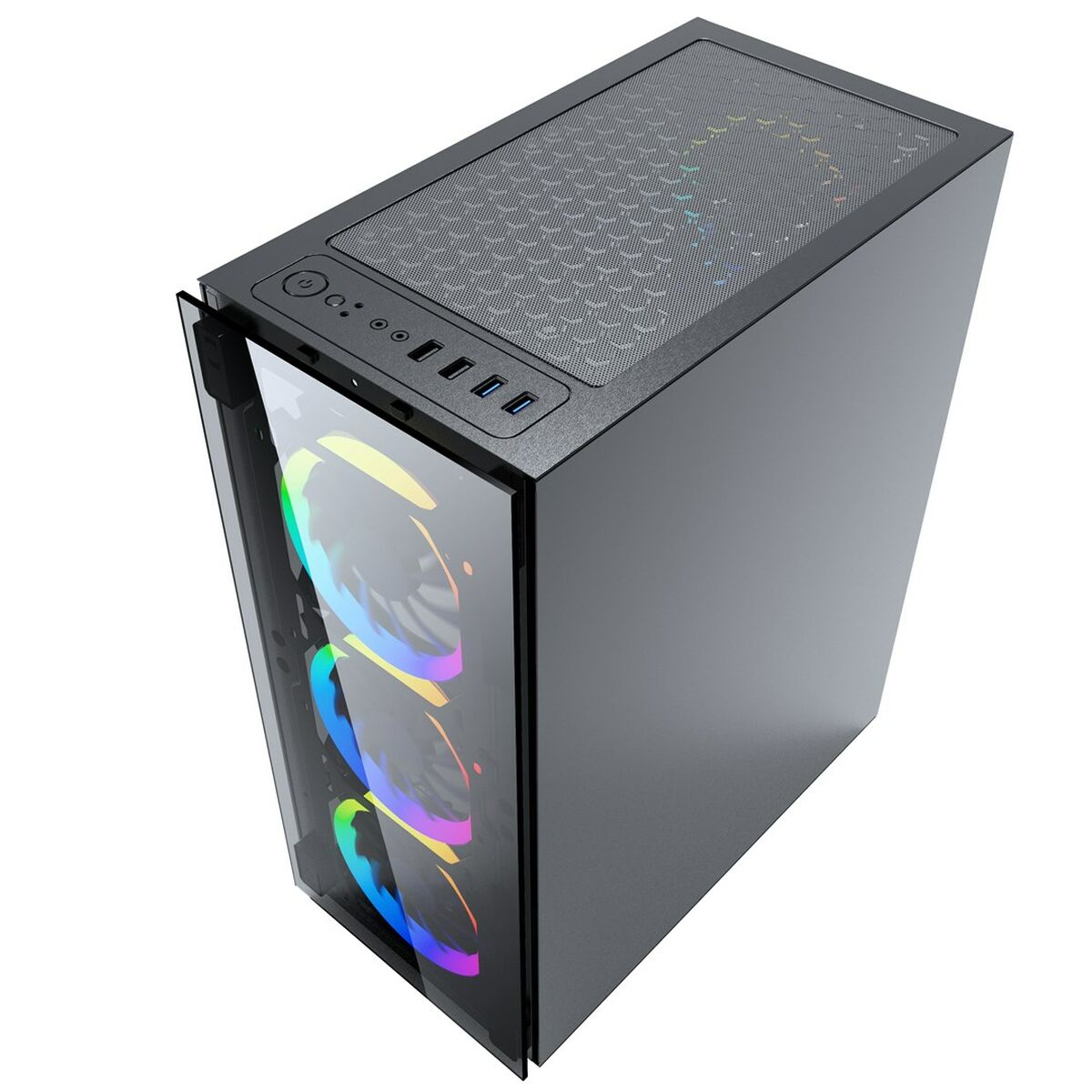 Case computer desktop ATX GEMBIRD CCC-FC-1500RGB Nero 3 S9137271_1
