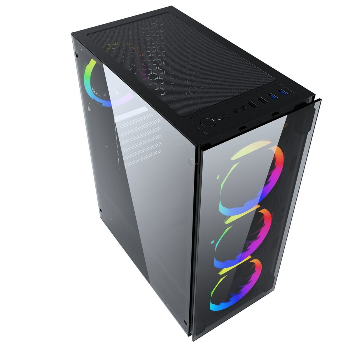 Case computer desktop ATX GEMBIRD CCC-FC-1500RGB Nero 5 S9137271_3