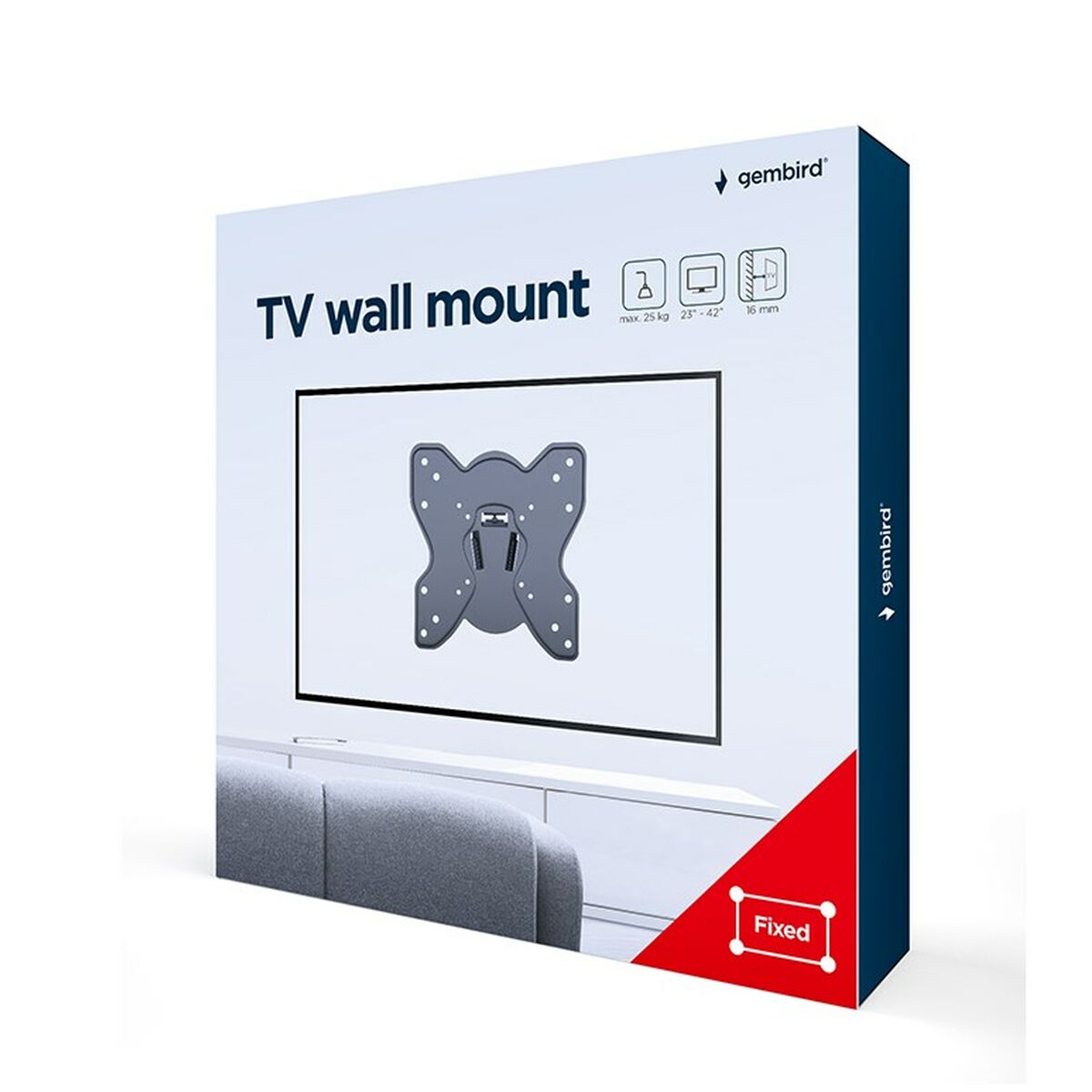 Supporto da Parete GEMBIRD WM-42F-03 8 S5627292_6