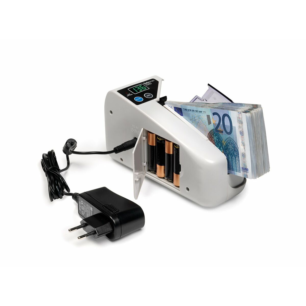 Contatore di Banconote Safescan SAFESCAN 2000 Bianco Grigio 3 S9152491_1