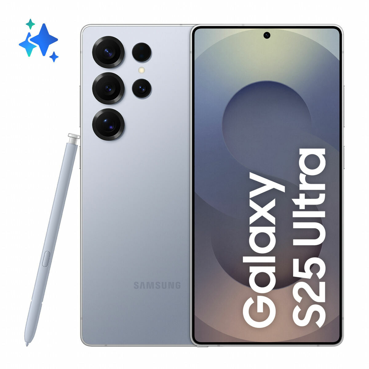 Smartphone Samsung Galaxy S25 Ultra 12 GB RAM 256 GB Azzurro Argentato 6,9" Qualcomm Snapdragon 8 Elite 2 S8110460_0