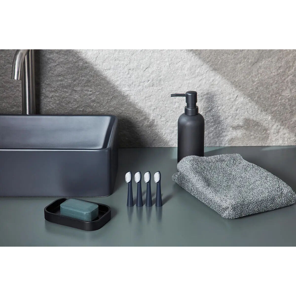 Ricambio per Spazzolino da Denti Elettrico Panasonic ER-6CT02A303 (4 Pezzi) (4 Unità) 3 S55296001_1