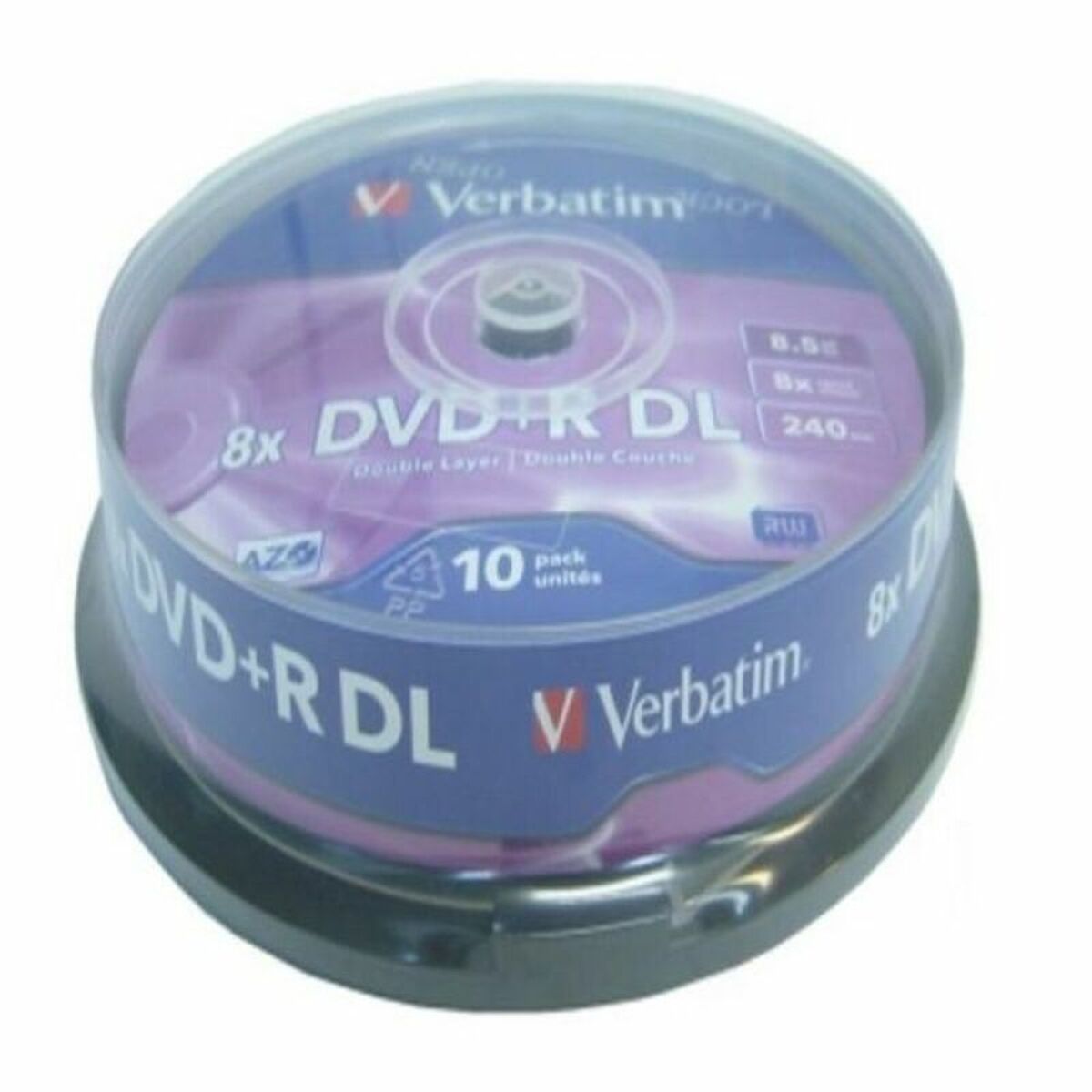 DVD+R Verbatim VB-DPD55S1 8,5 GB 8x 3 M0519702_1