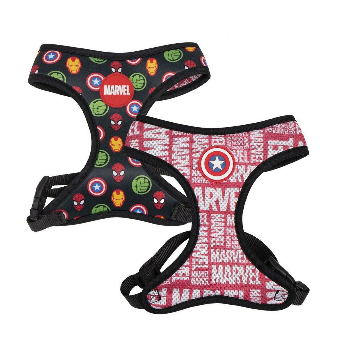 Imbracatura per Cani Marvel Reversibile S/M Rosso 2 S0737594_0