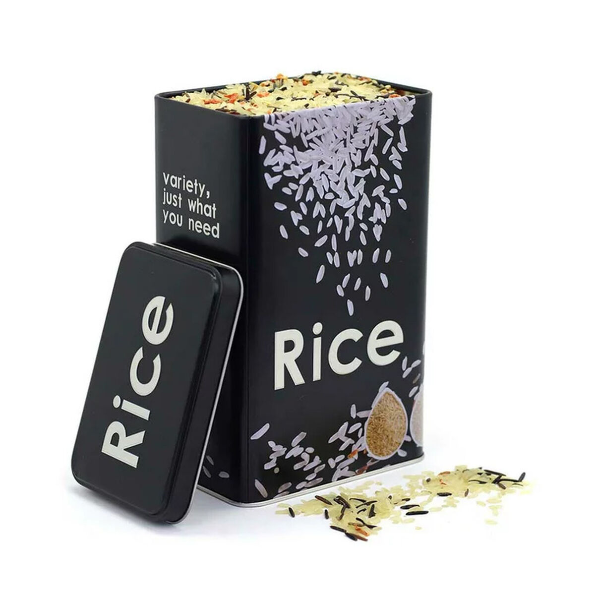 Barattolo in Metallo Quttin RICE (12 Unità) 7 S2238682_5