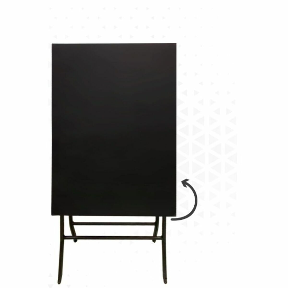 Tavolo Pieghevole Aktive Quadrato Acciaio 70 x 50 x 70 cm 4 S2433445_2