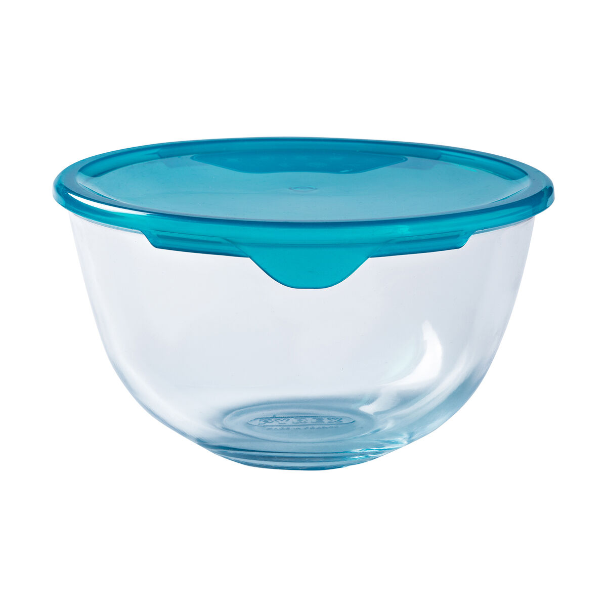 Porta Pranzo Rotondo con Coperchio Pyrex Cook & Store Azzurro 15 x 15 x 8 cm 500 ml Silicone Vetro (6 Unità) 3 S2706916_1