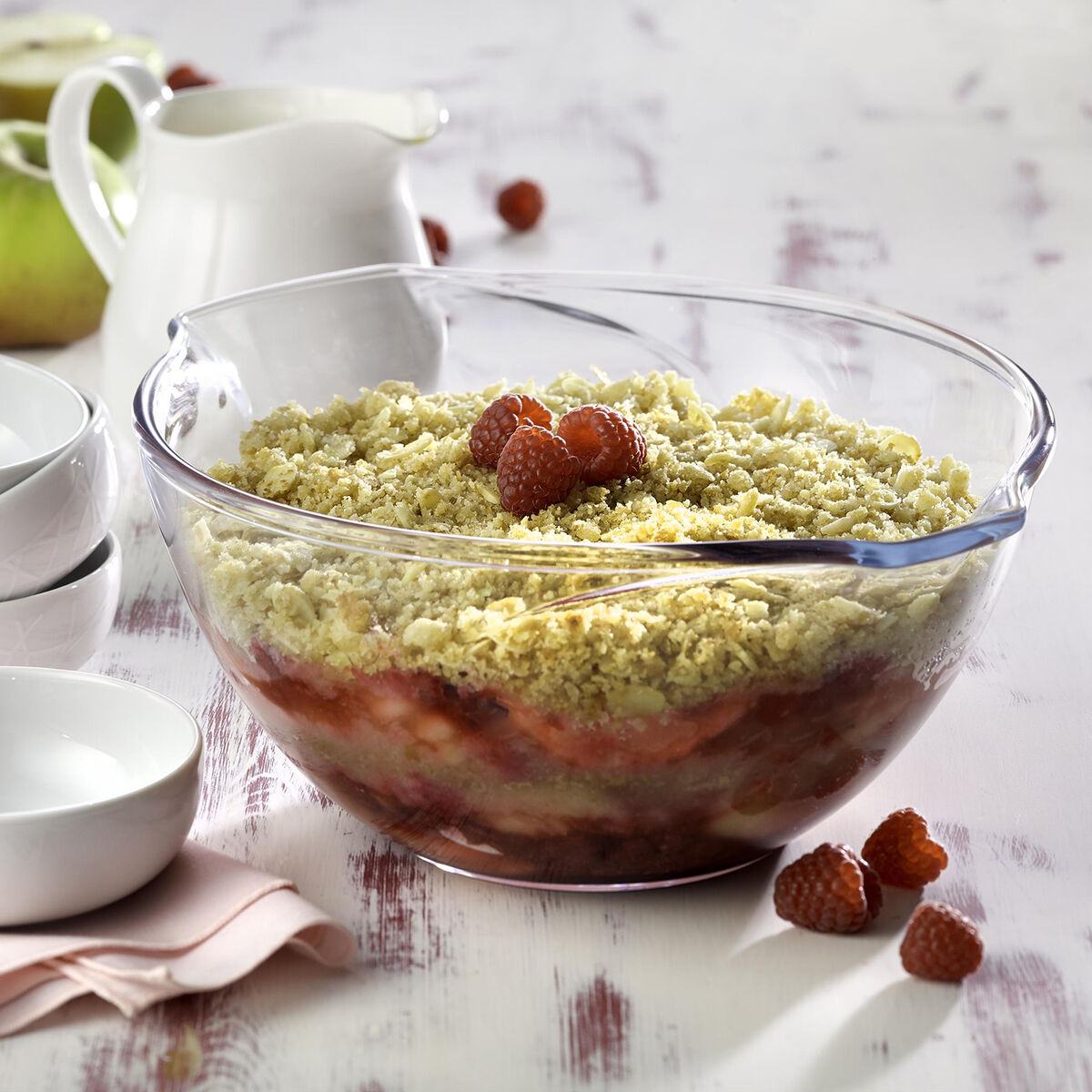 Ciotola per Mescolare Pyrex Classic Vidrio Trasparente Vetro 27 x 23 x 12 cm 6 Unità 3 S2706975_1