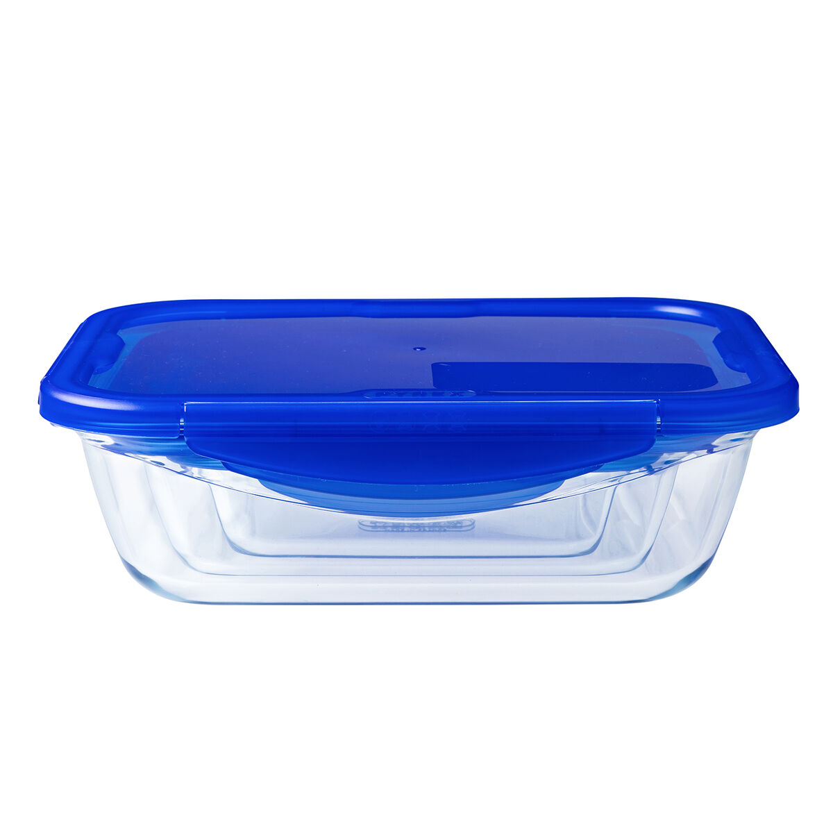 Porta pranzo Ermetico Pyrex Cook & Go 20,5 x 15,5 x 6 cm Azzurro 800 ml Vetro (6 Unità) 3 S2706980_1