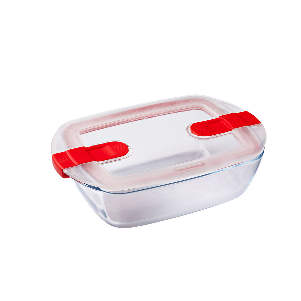 Porta pranzo Ermetico Pyrex Cook&heat 1,1 L 24 x 15,5 x 7 cm Trasparente Vetro (5 Unità) 4 S2707059_2