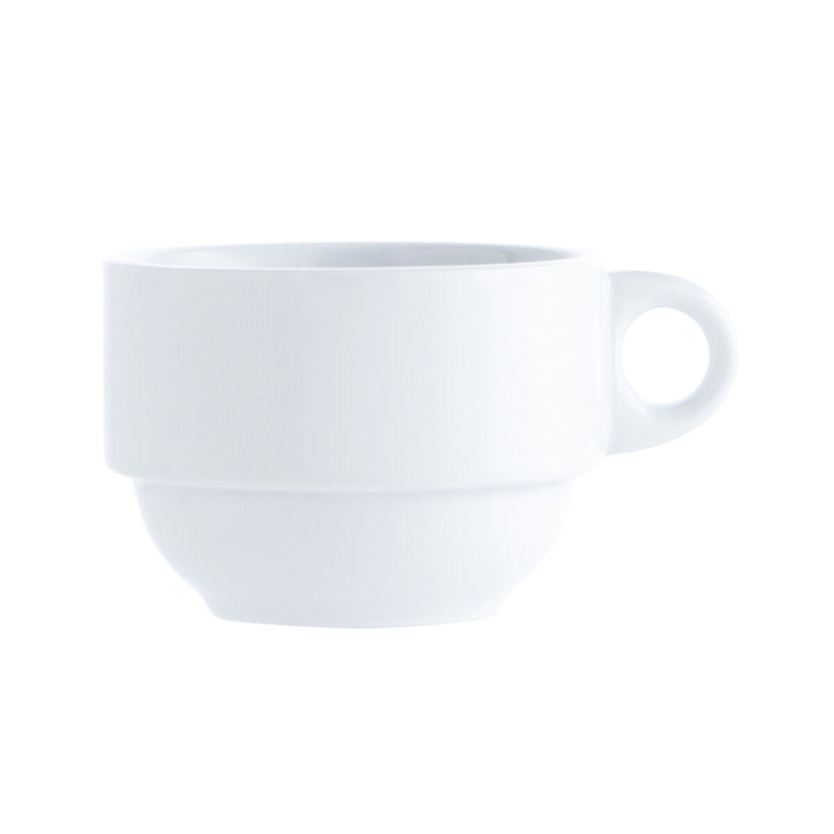 Tazza di caffè e tè Quid Basic Bianco 250 ml (12 Unità) 3 S2707600_1