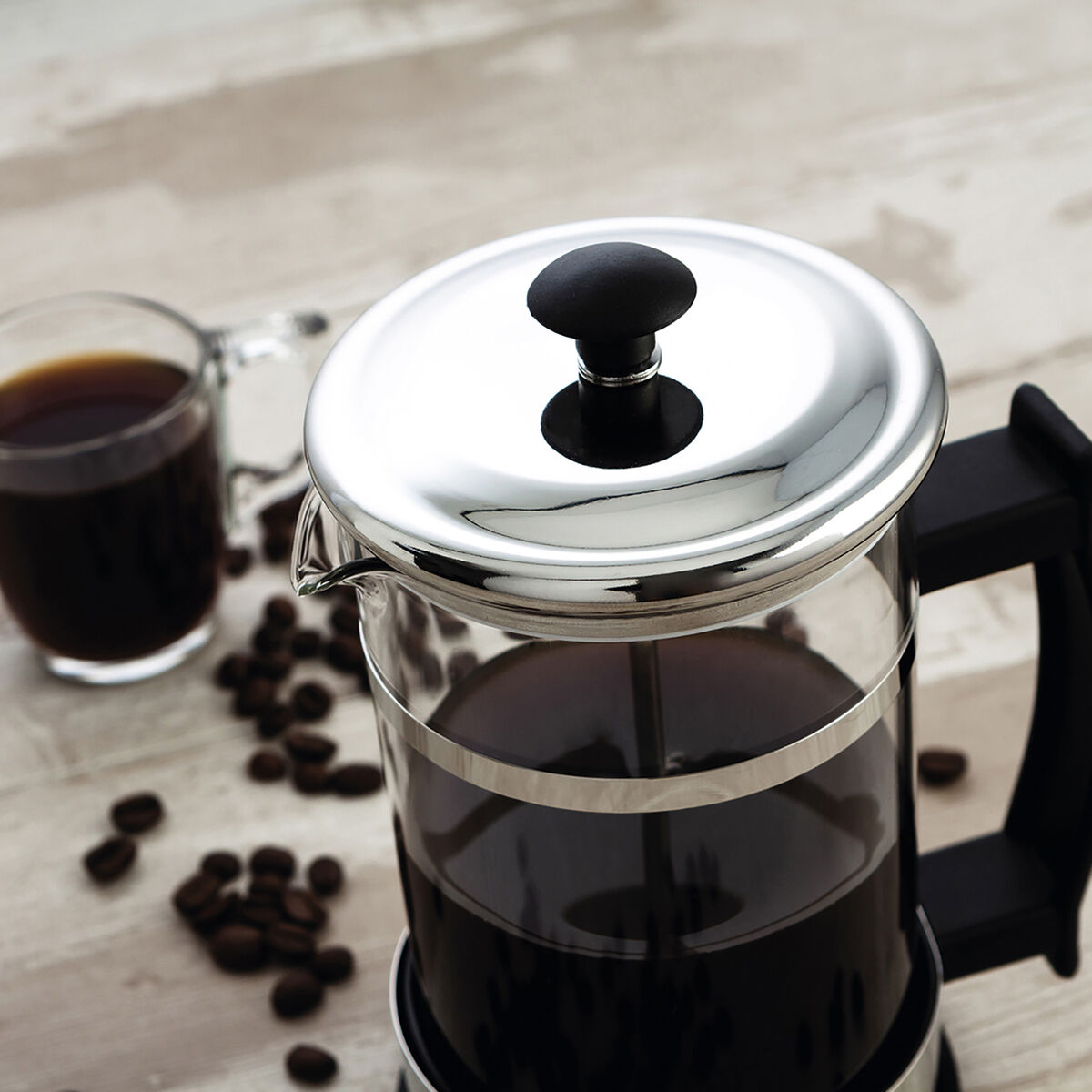 Caffettiera a Stantuffo Quid Serenia Trasparente Vetro Acciaio inossidabile 350 ml (6 Unità) 6 S2707679_4