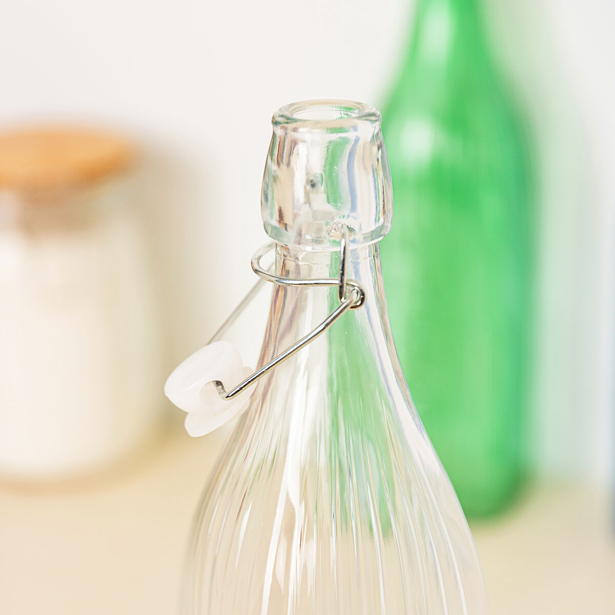 Borraccia Quid Viba Trasparente Vetro 1 L (12 Unità) 5 S2708564_3