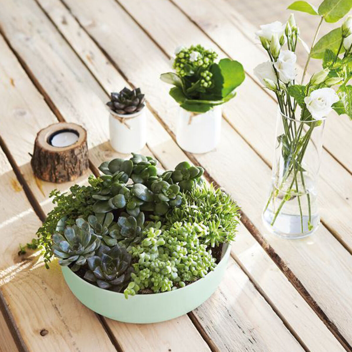 Insalatiera Luminarc Diwali Paradise Verde Vetro 22 cm (6 Unità) 3 S2711717_1