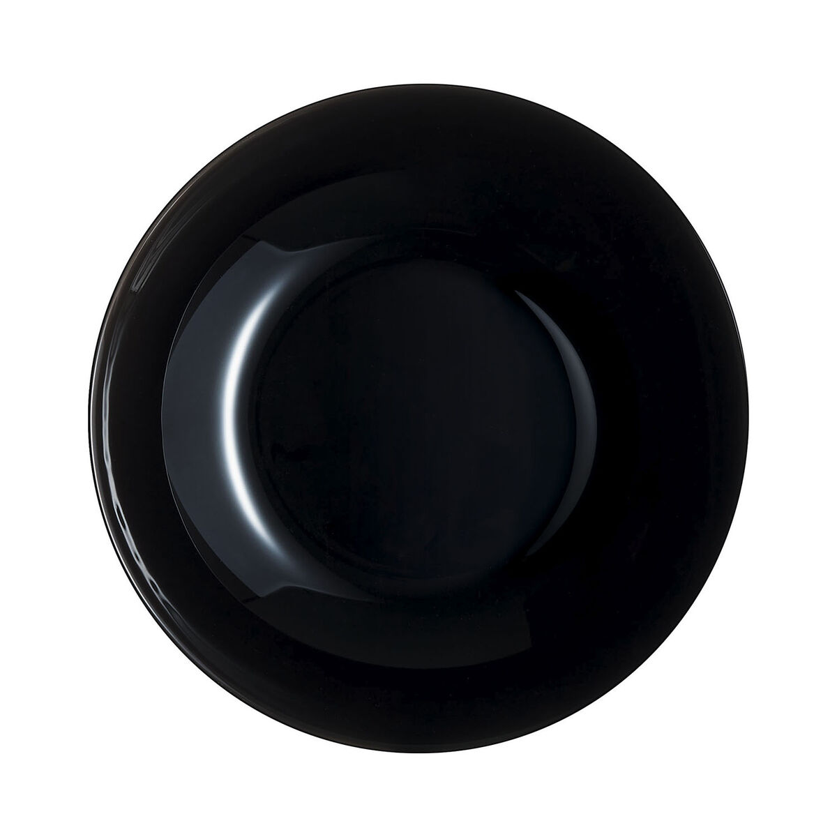 Piatto Fondo Luminarc Zelie Negro Nero Vetro Ø 20 cm (12 Unità) 6 S2712119_4
