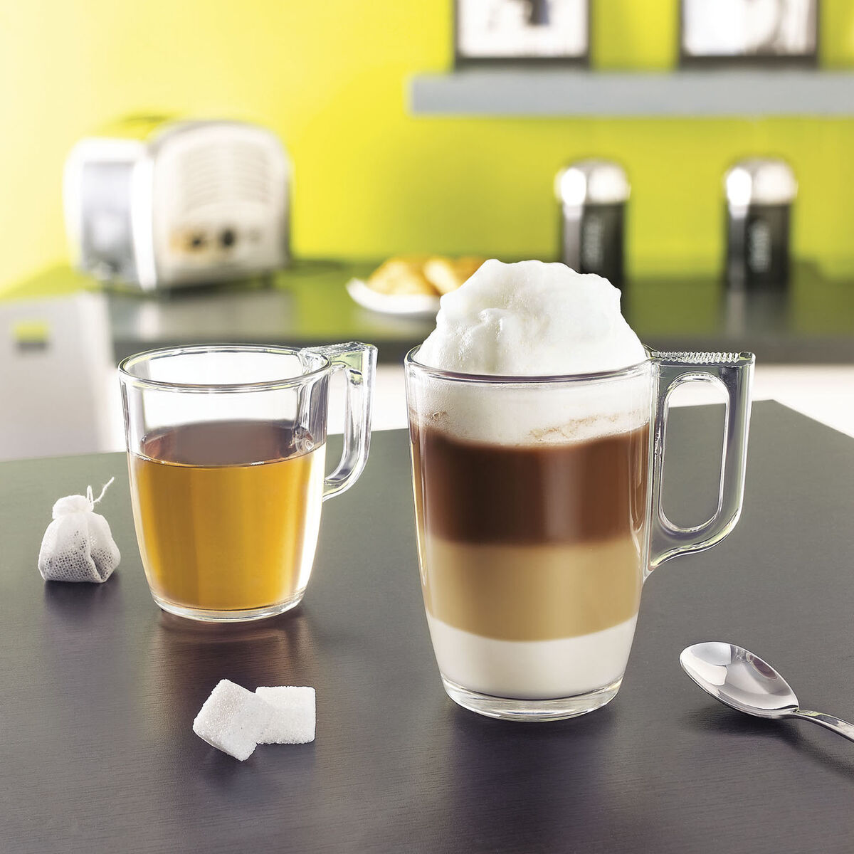 Tazza Mug Luminarc Nuevo Trasparente 320 ml (6 Unità) 3 S2712174_1