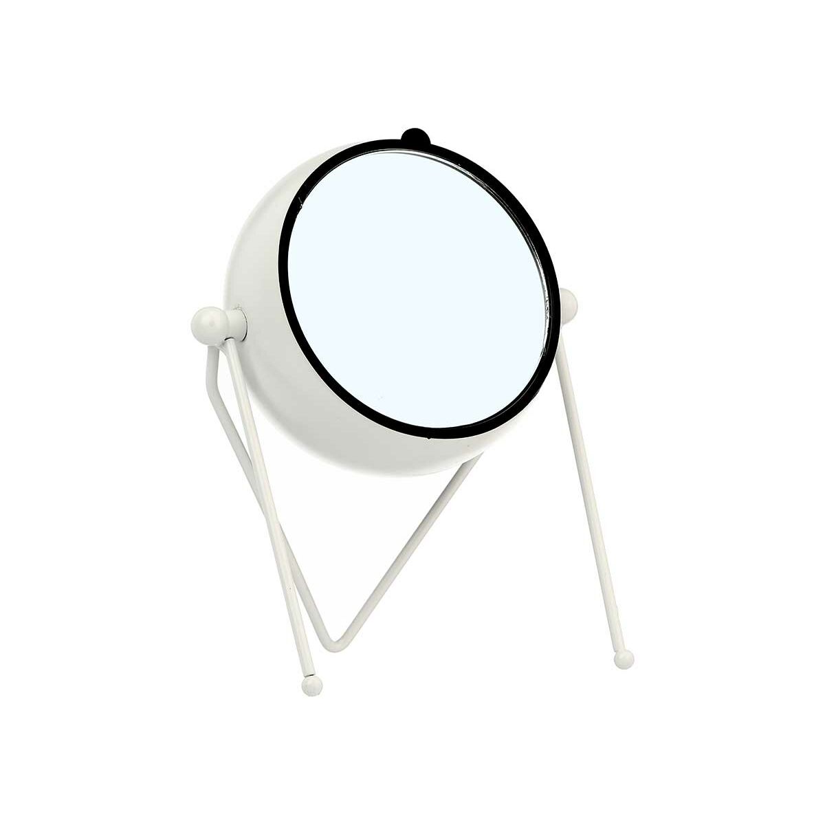 Orologio da Tavolo Bianco Metallo 18 x 21 x 12 cm (4 Unità) 4 S3631183_2