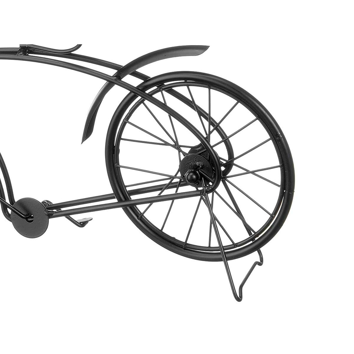 Orologio da Tavolo Bicicletta Nero Metallo 38 x 20 x 4 cm (4 Unità) 5 S3631199_3