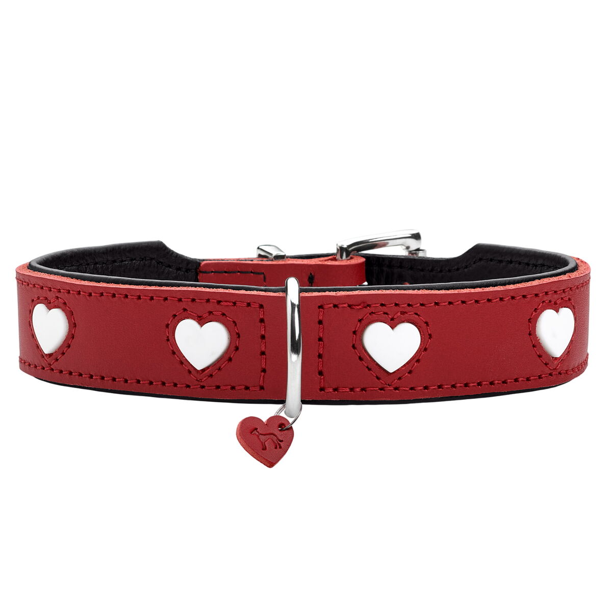 Collare per Cani Hunter Love Rosso S/M 38-44 cm 2 S6104609_0