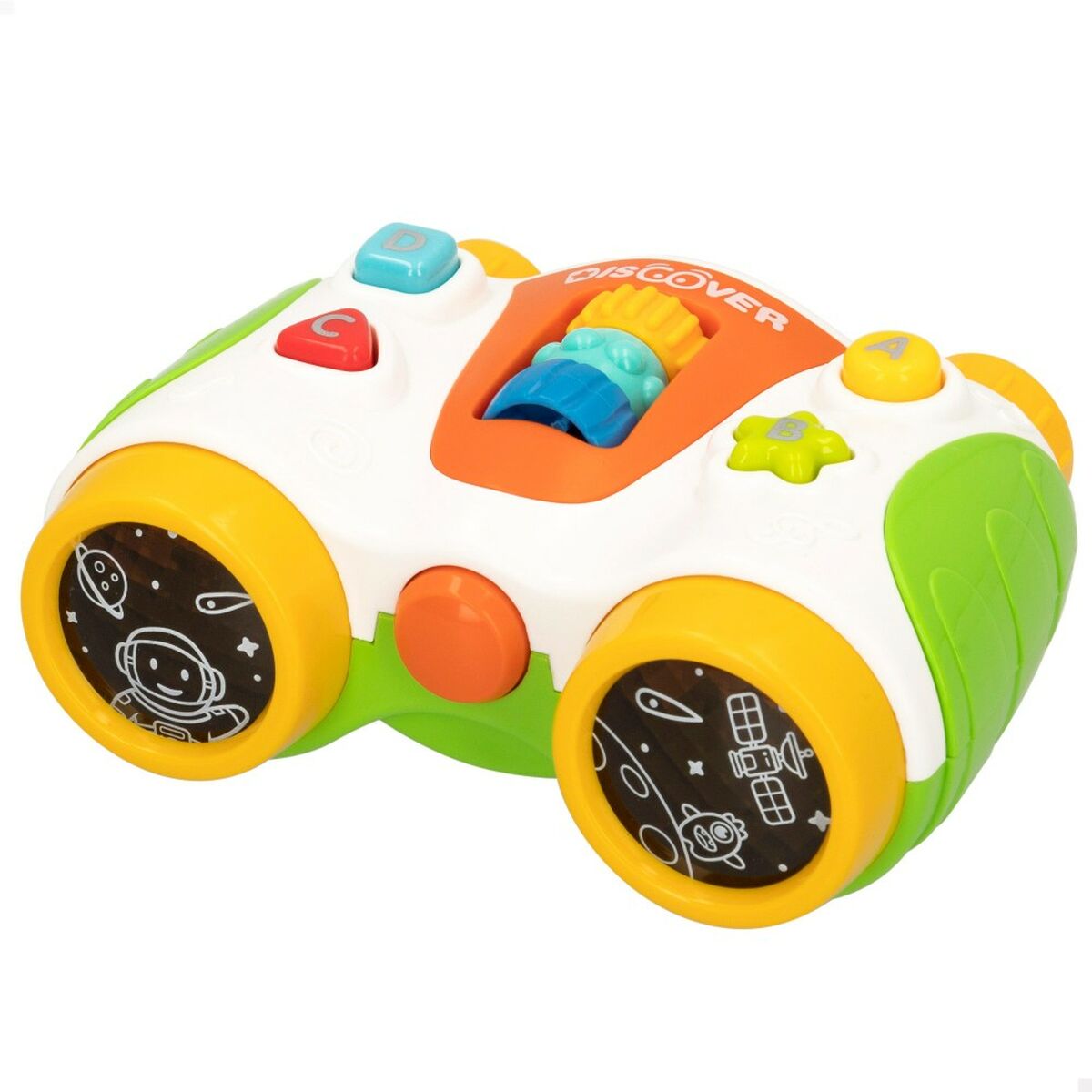 Giocattolo Interattivo per Bambini Colorbaby Binocolo 13,5 x 6 x 10,5 cm (6 Unità) 3 S8900129_1