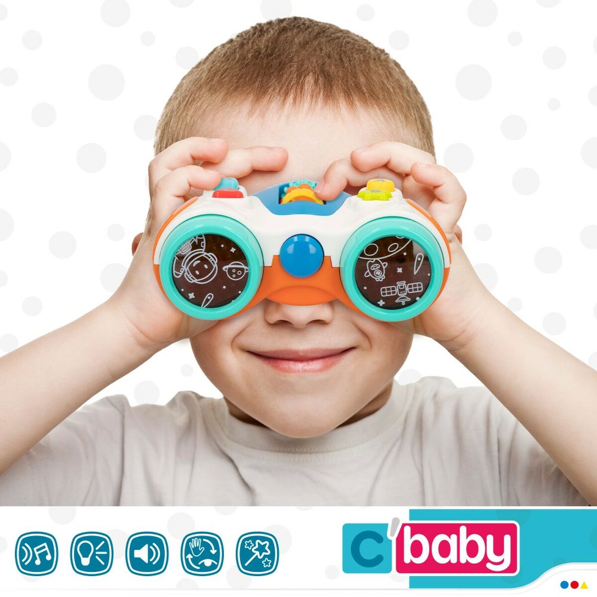 Giocattolo Interattivo per Bambini Colorbaby Binocolo 13,5 x 6 x 10,5 cm (6 Unità) 7 S8900129_5
