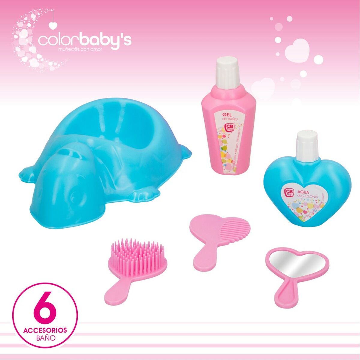 Accessori per Bambole Colorbaby Bambolotto Neonato 15 Pezzi 20 x 2 x 15 cm 12 Unità 5 S8900482_3
