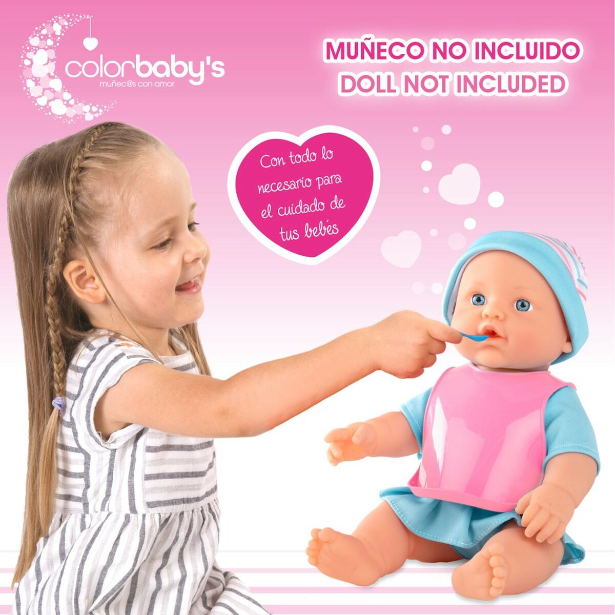 Accessori per Bambole Colorbaby Bambolotto Neonato 15 Pezzi 20 x 2 x 15 cm 12 Unità 6 S8900482_4